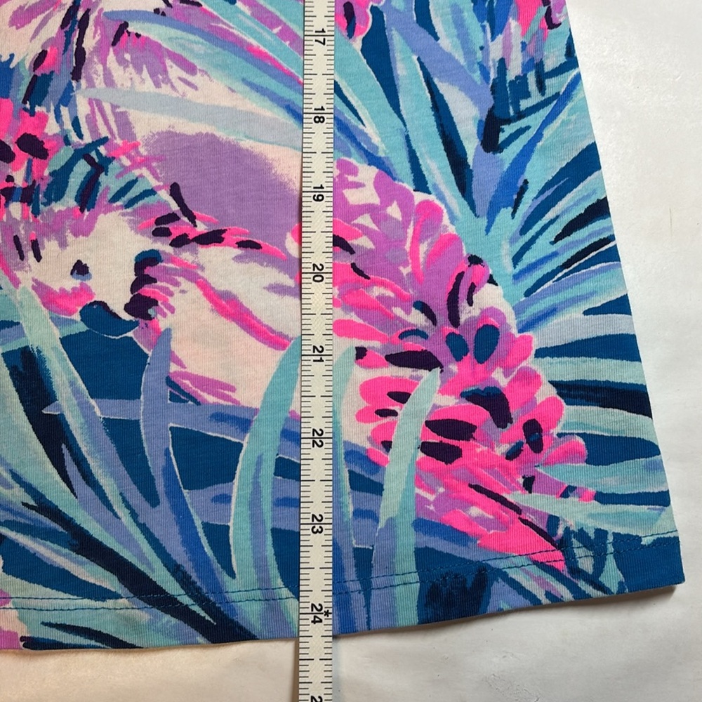 Lilly Pulitzer Waverly Top in Mr Peacock B Tweethearts Print Size S - Picture 16 of 16